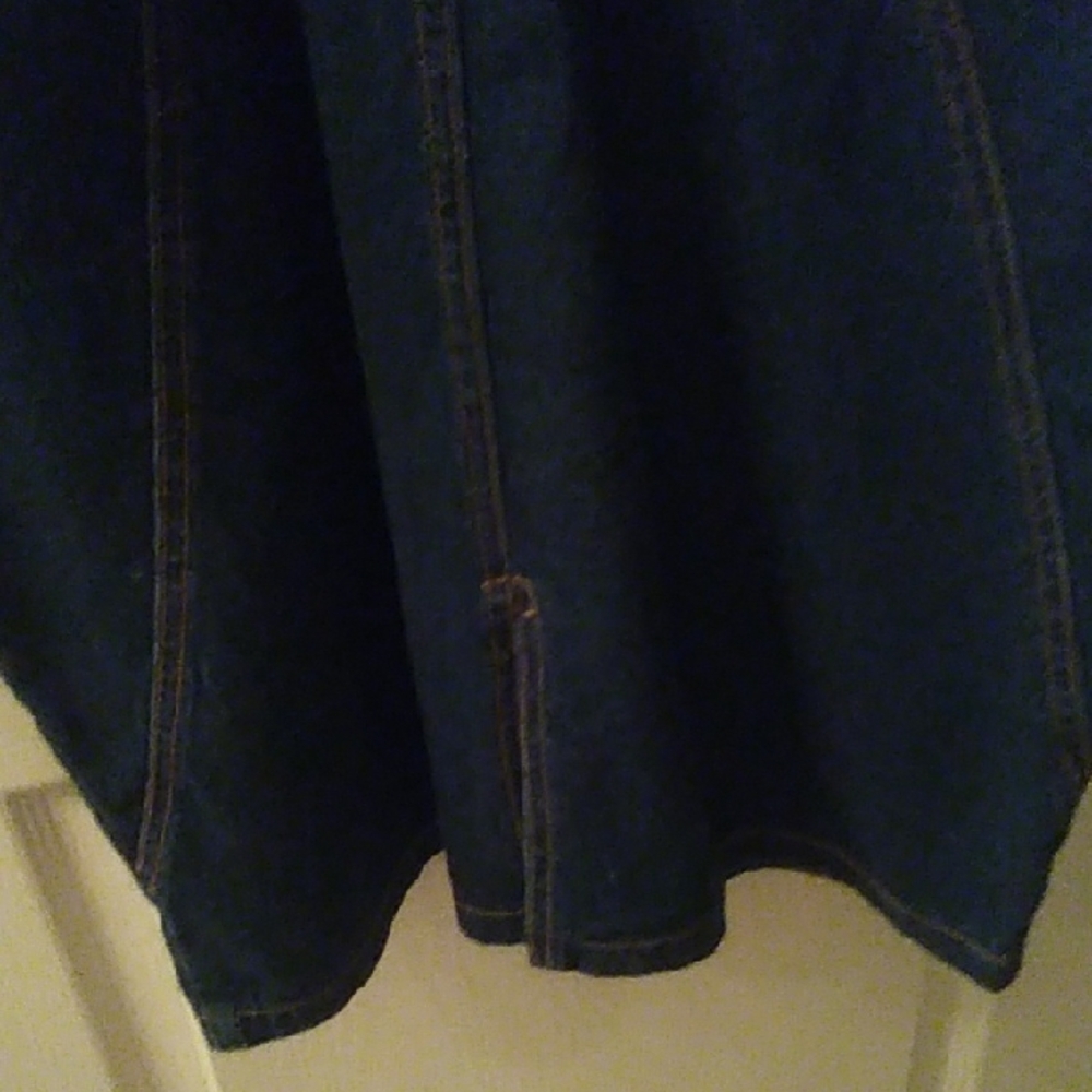 Denim Button-Up Dress - Picture 5 of 9